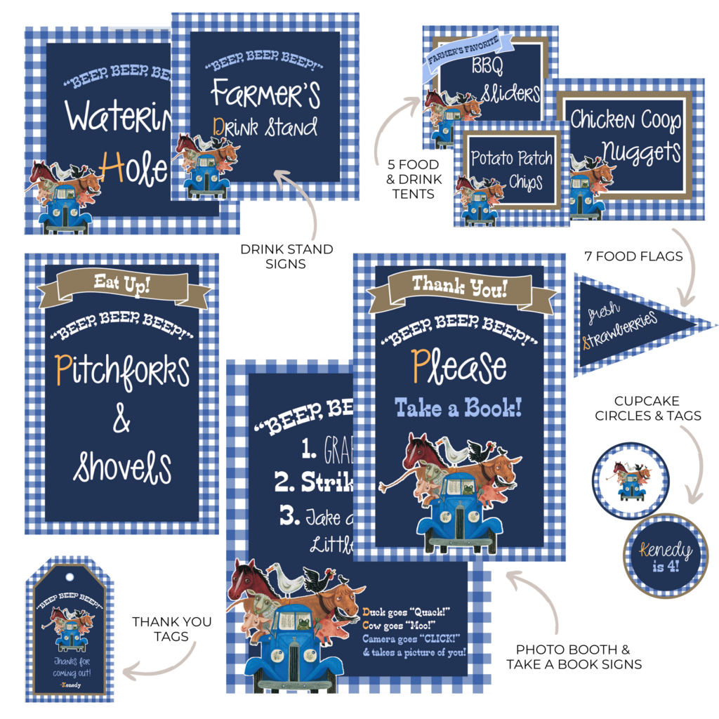 Little Blue Truck Free Printables Free Printable Templates