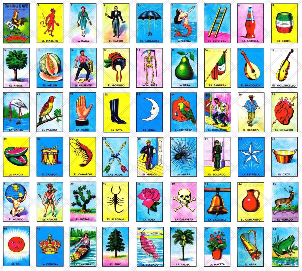 Downloadable Printable Loteria Cards Pdf Free