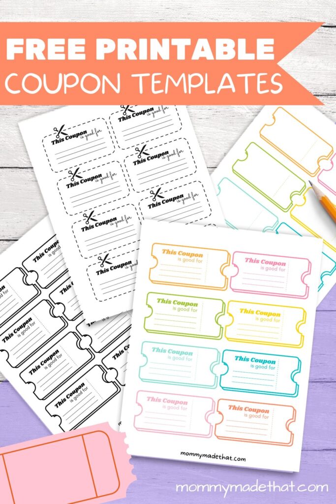 Lots Of Blank Coupon Templates Free Printables 