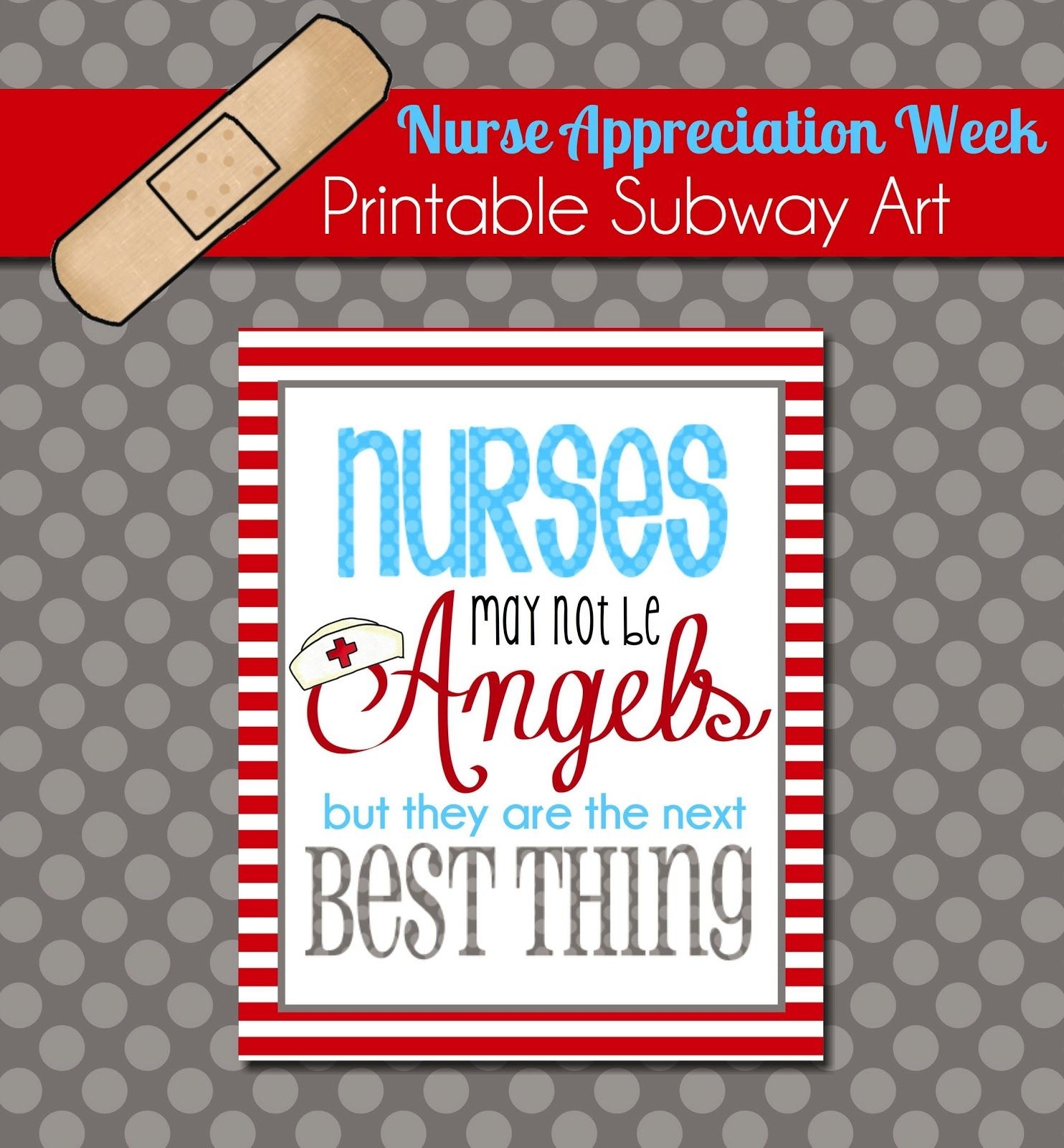 Free Nurses Week Printables Free Printable Templates