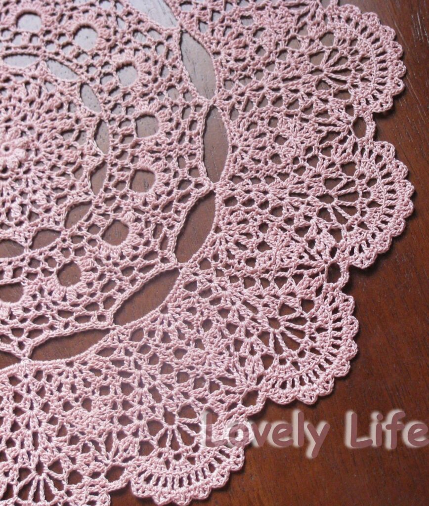 Lovely Life Mantilla Doily Free Doily Patterns Doily Patterns Free Crochet Doily Patterns