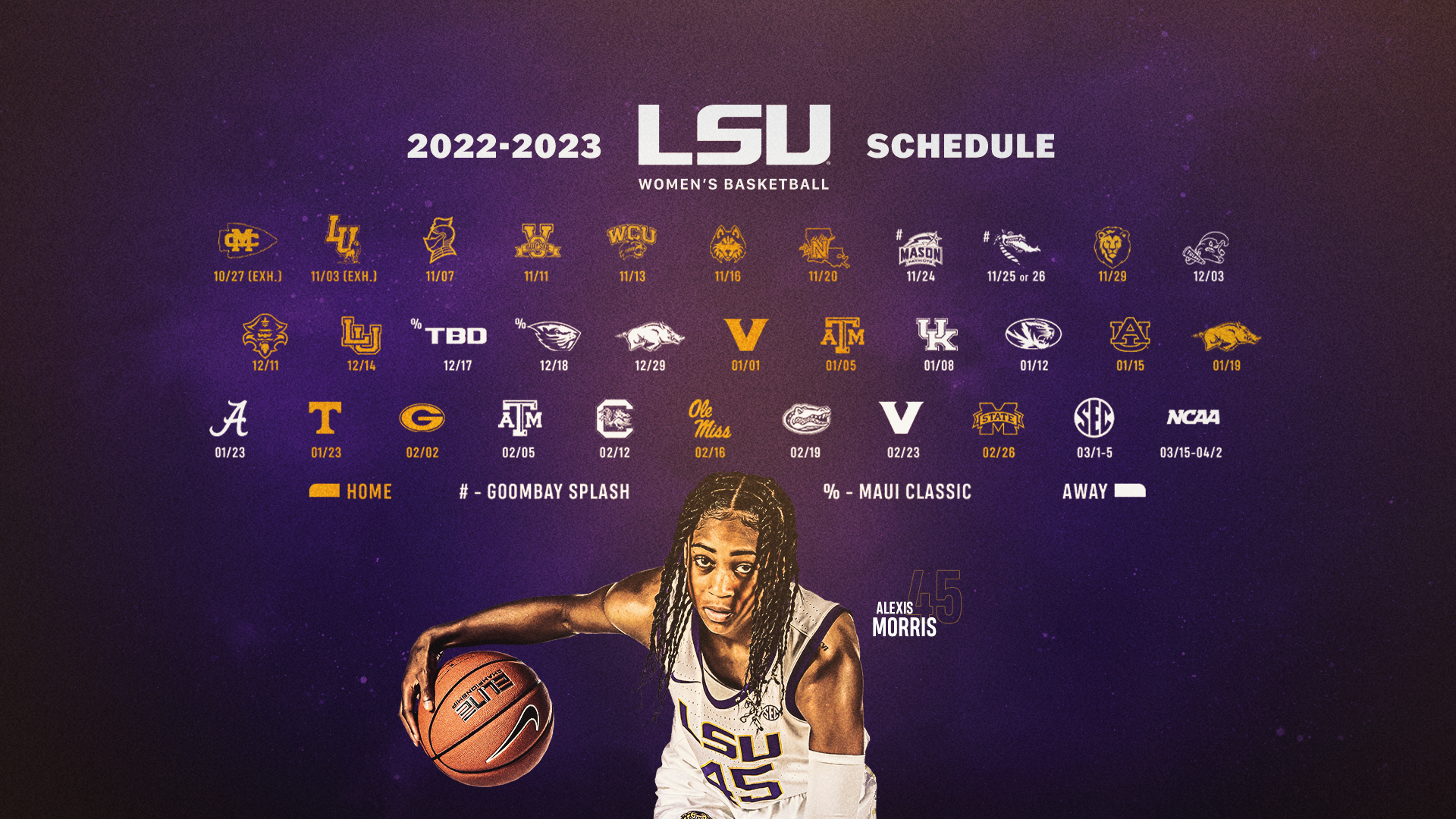 LSU Women s Basketball 2022 23 Schedule Announced LSU