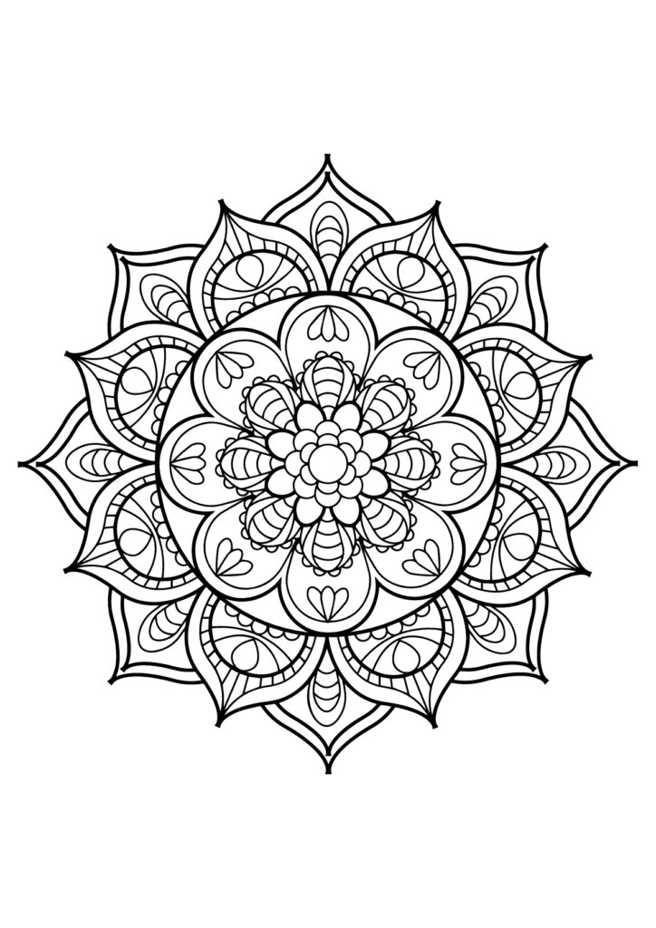 Mandalas Free Printable Coloring Pages For Kids