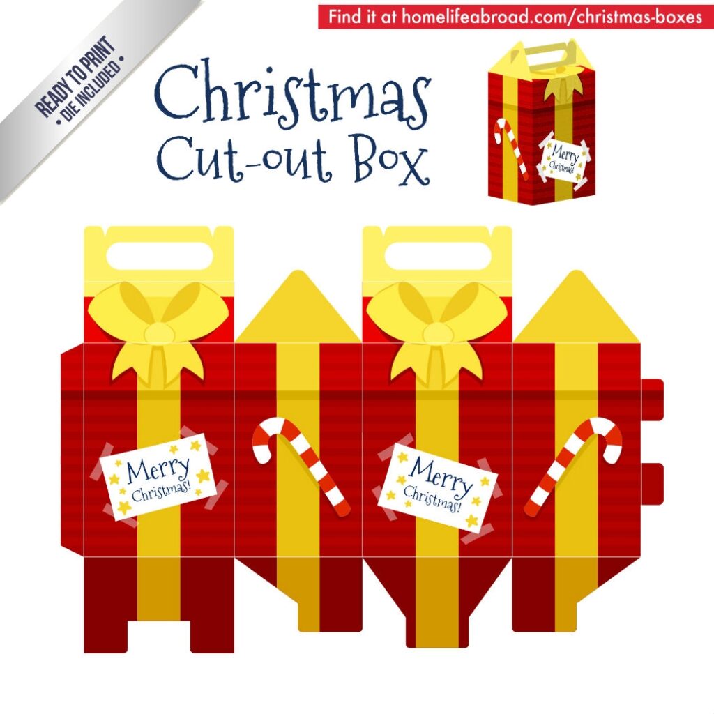 Free Printable Christmas Eve Box Templates