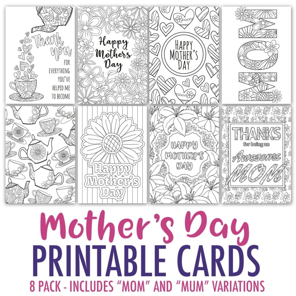 Printable Mother's Day Cards Free