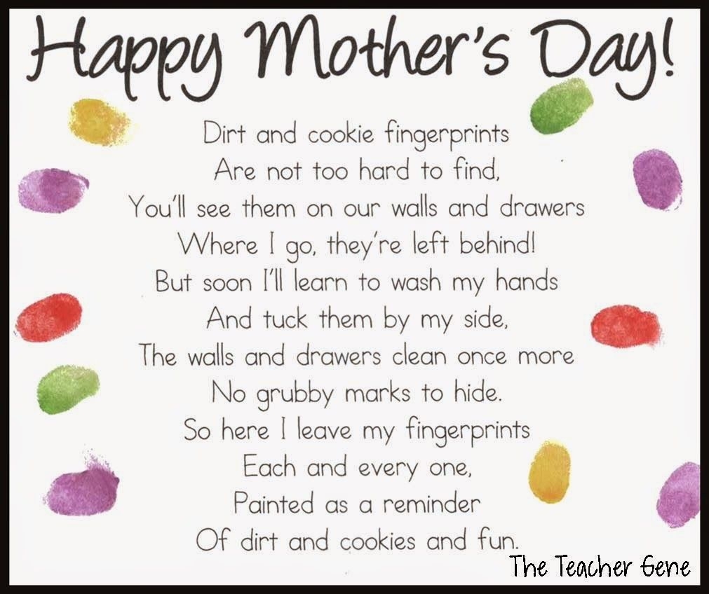 Mother s Day Handprint Poem Mothers Day Poems Mother s Day Activities Happy Mothers Day Poem