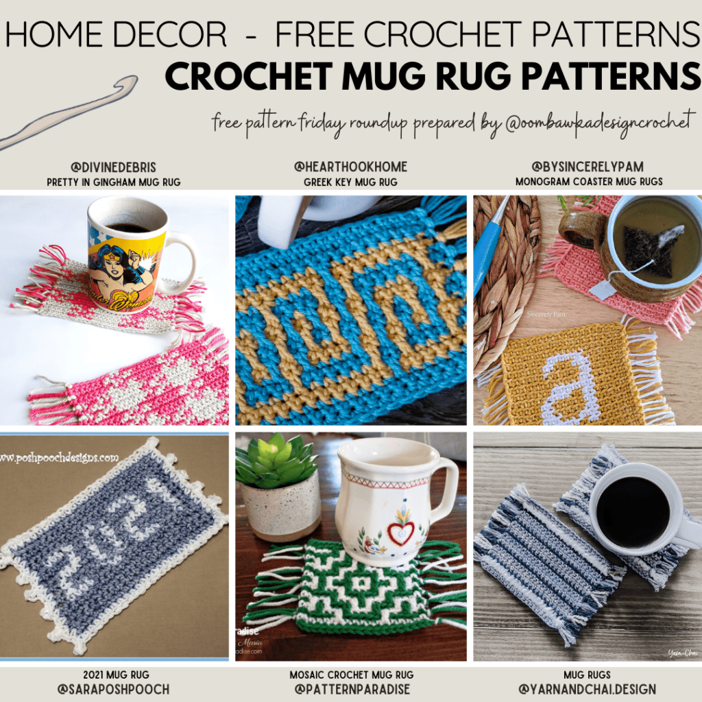 Printable Free Mug Rug Patterns Pdf