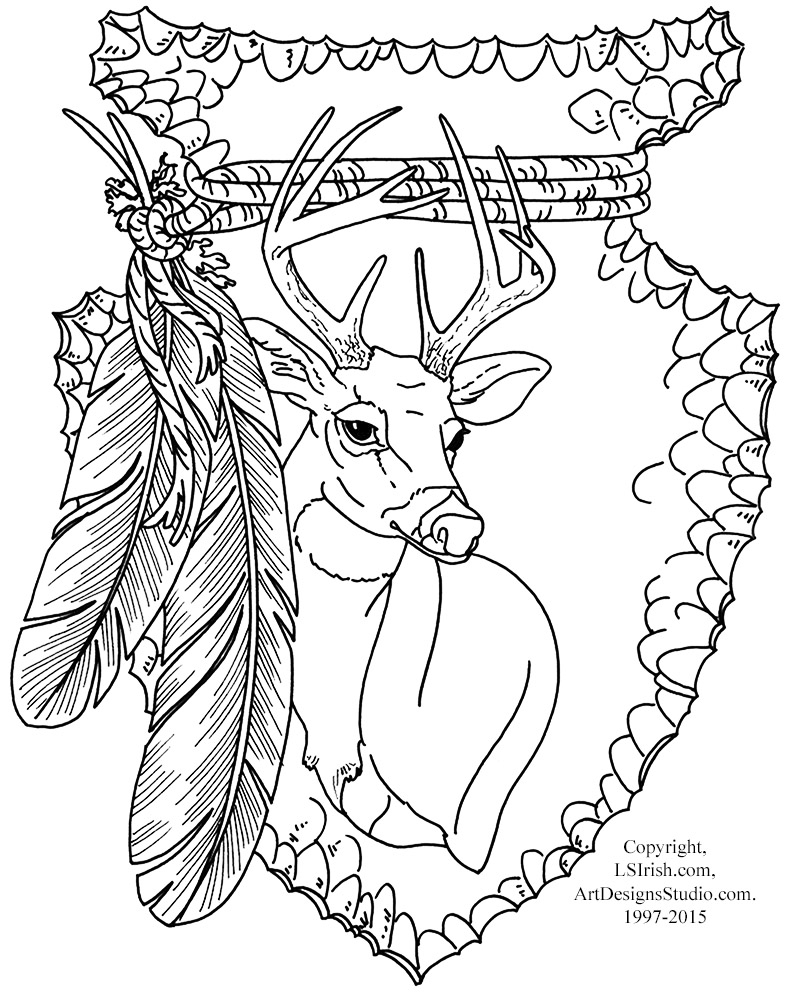 Mule Deer Relief Carving Project LSIrish