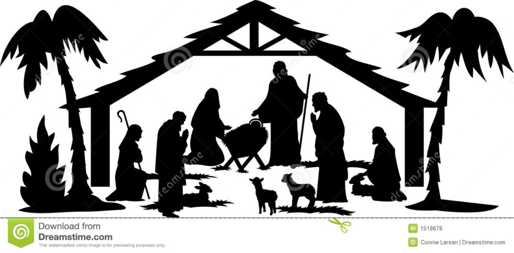 Nativity Silhouette Stock Illustrations 4 408 Nativity Silhouette Stock Illustrations Vectors Clipart Dreamstime