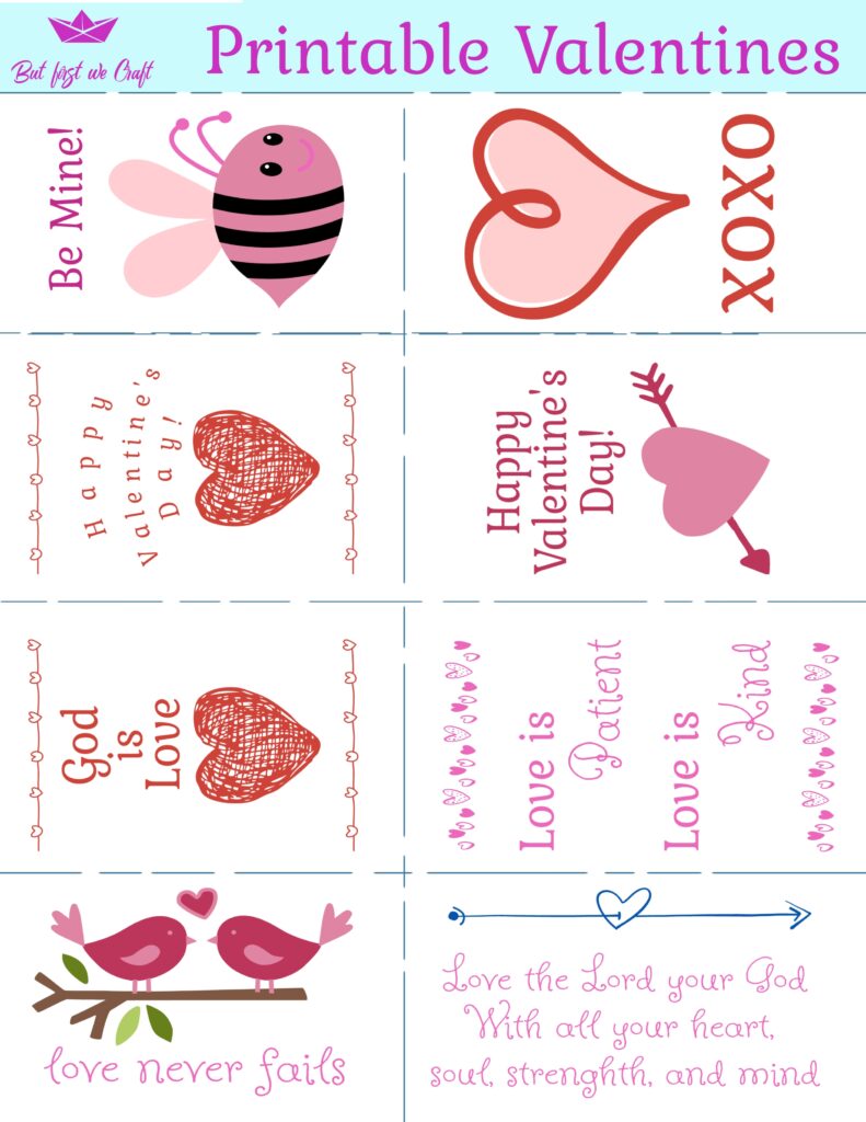 Free Printable Valentine Day Cards