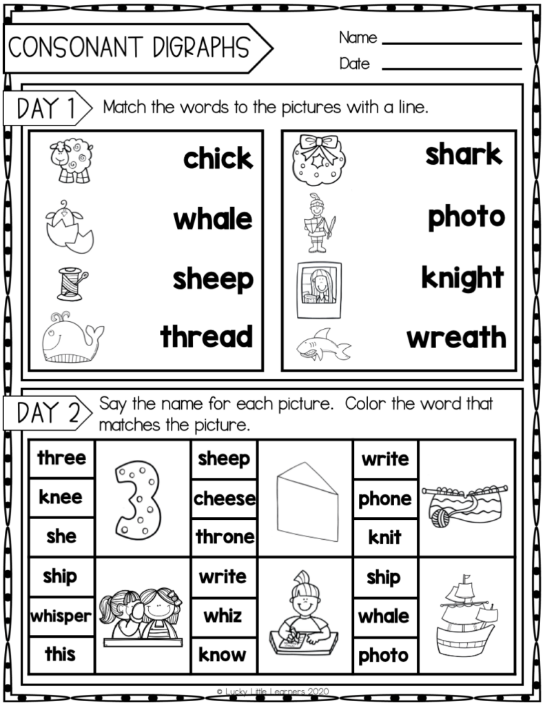 No Prep Daily Phonics Review In 2nd Grade Lucky Little Learners