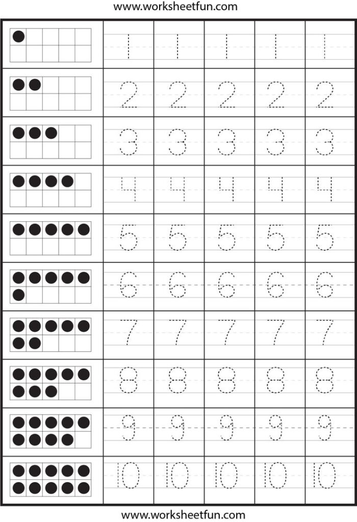 Number Tracing 2 Worksheets FREE Printable Worksheets Preschool Worksheets Preschool Math Kindergarten Math