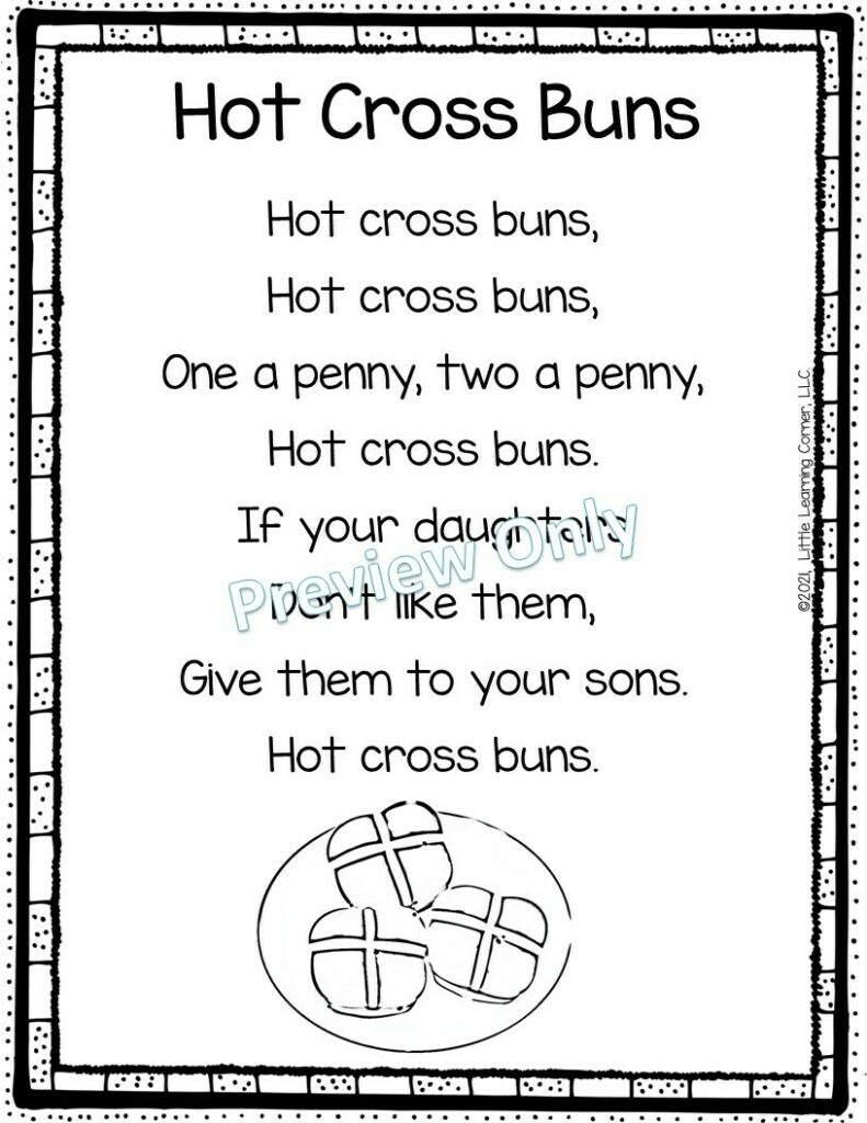 Free Printable Nursery Rhymes