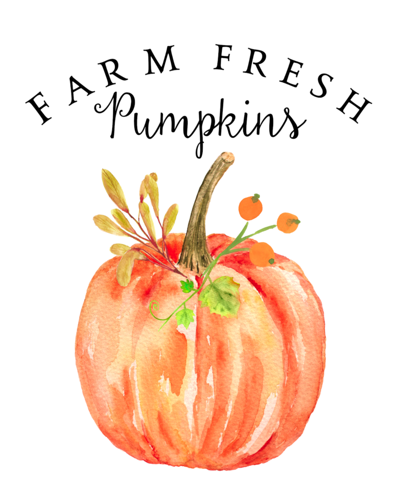 Our Hopeful Home Free Fall Printables Farm Fresh Pumpkins And Welcome Fall Bouquet