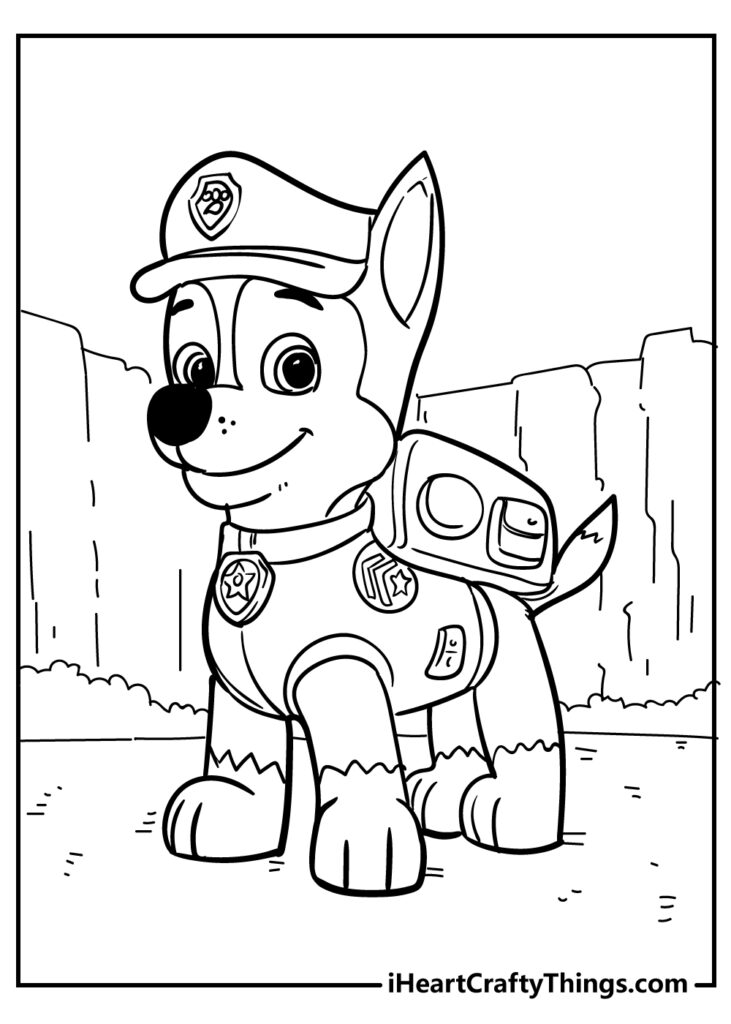 Paw Patrol Coloring Pages Updated 2022 