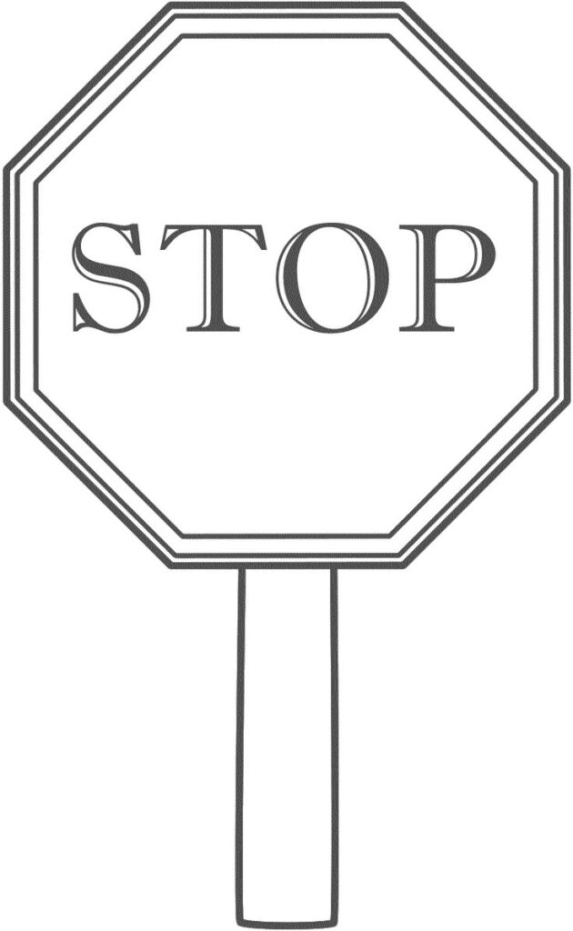 Free Printable Stop Sign