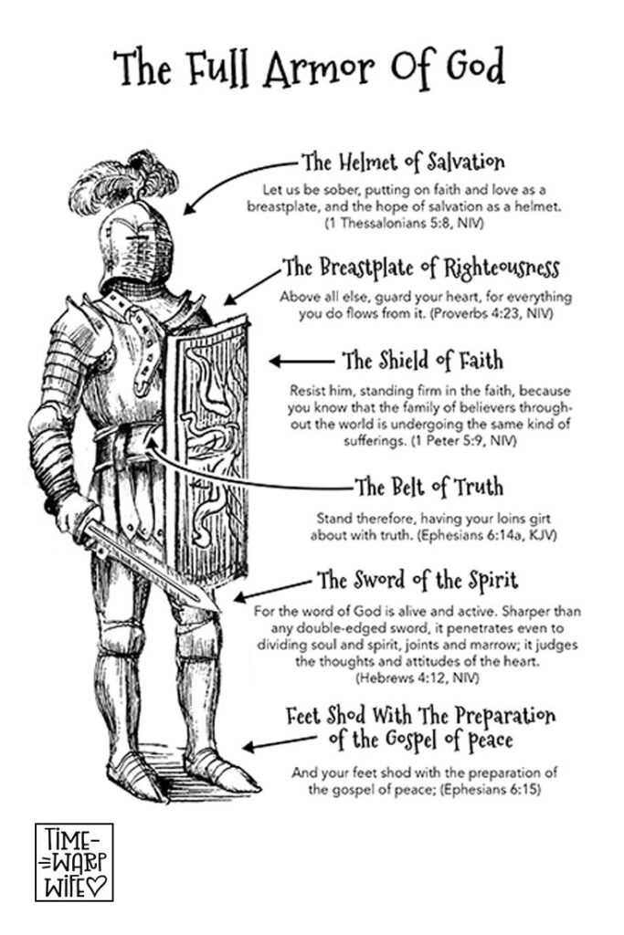 Armor Of God Free Printables