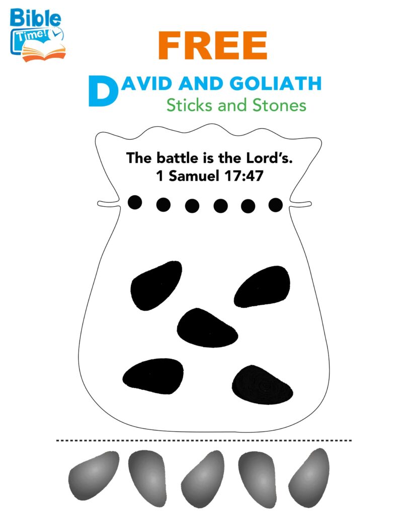 Pin On DAVID GOLIATH Kids Bible Crafts Activities 