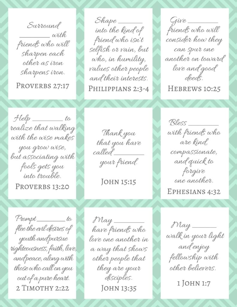 Free Printable Prayer Cards Free Printable Templates