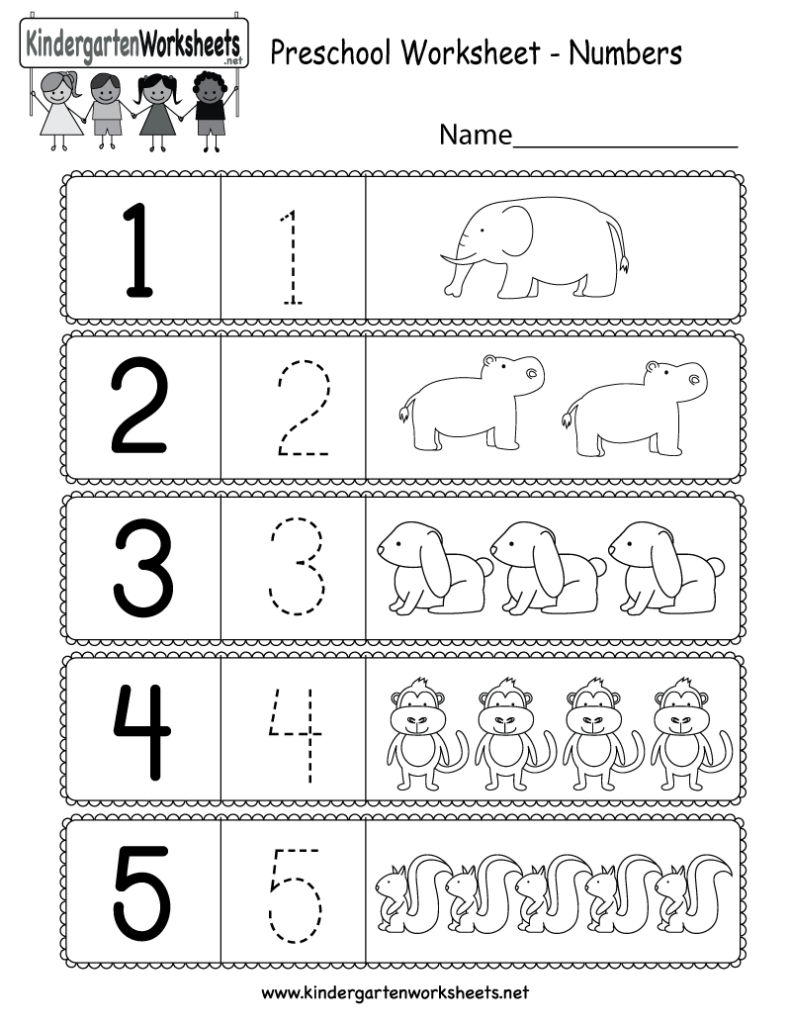 Preschool Worksheet Free Printable