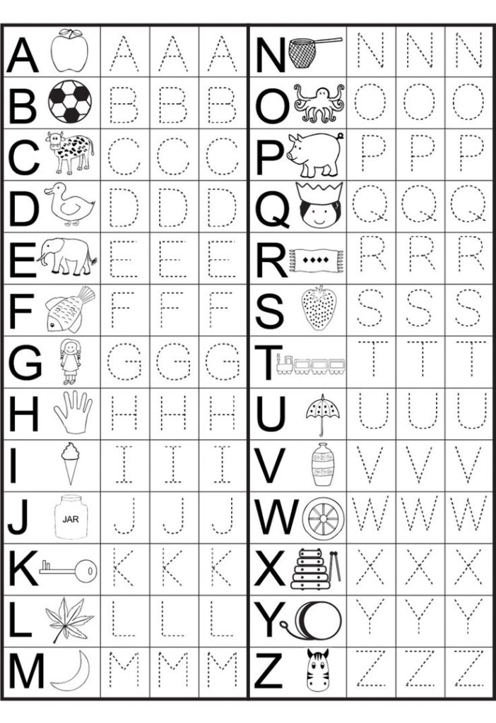 Printable Free Preschool Worksheets Age 3-4