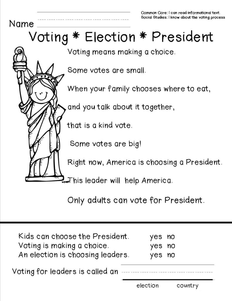 Presidents Day Worksheets Best Coloring Pages For Kids