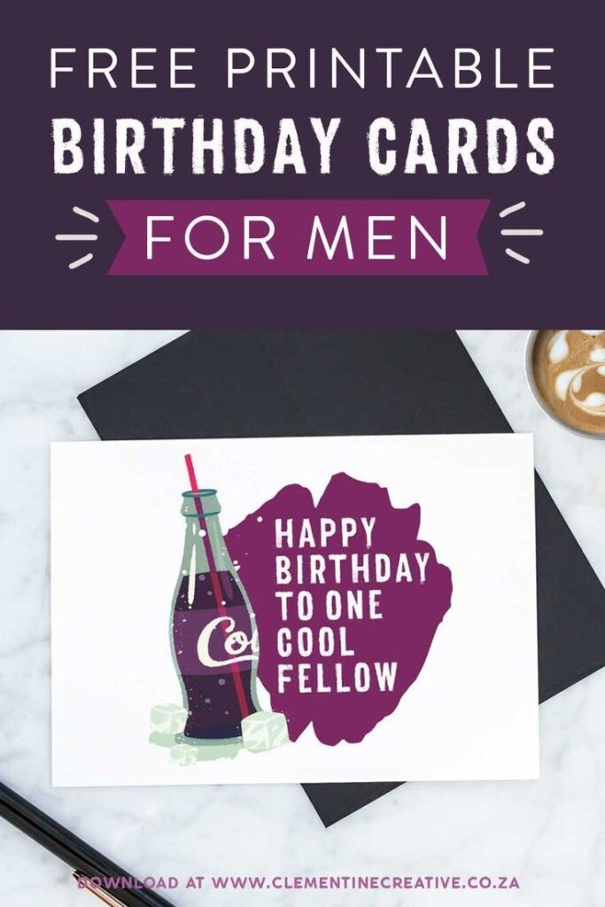 Printable Birthday Cards For Husband Free