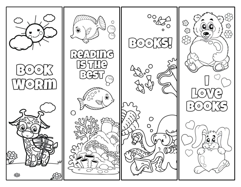 Free Printable Bookmarks For Students