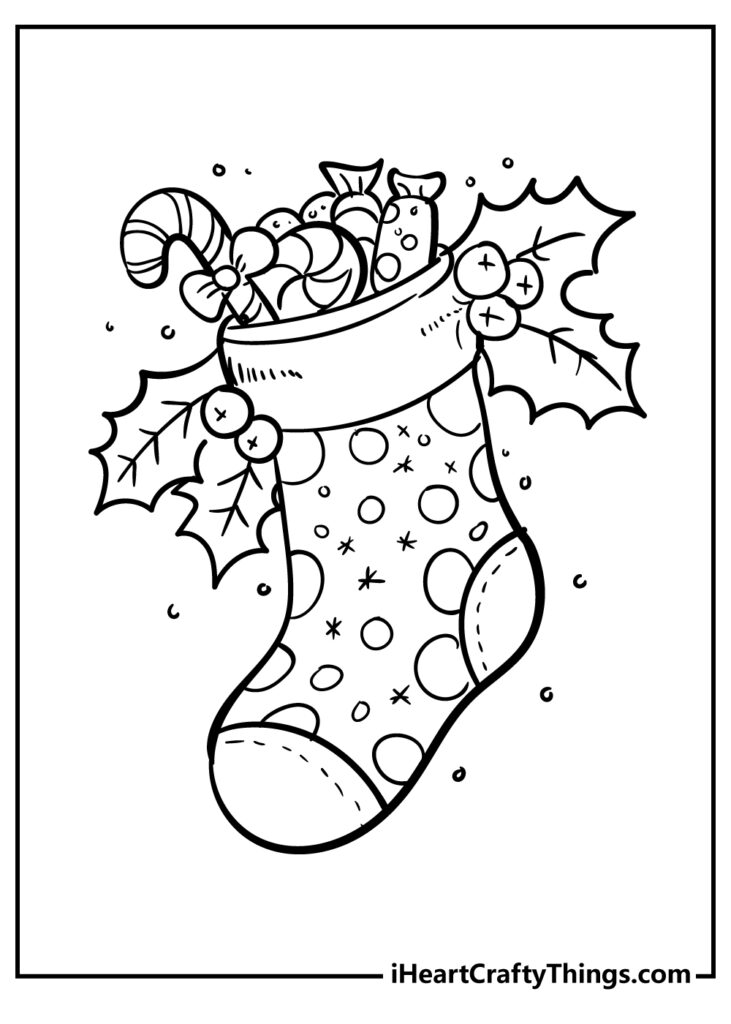 Printable Christmas Coloring Pages Updated 2022 