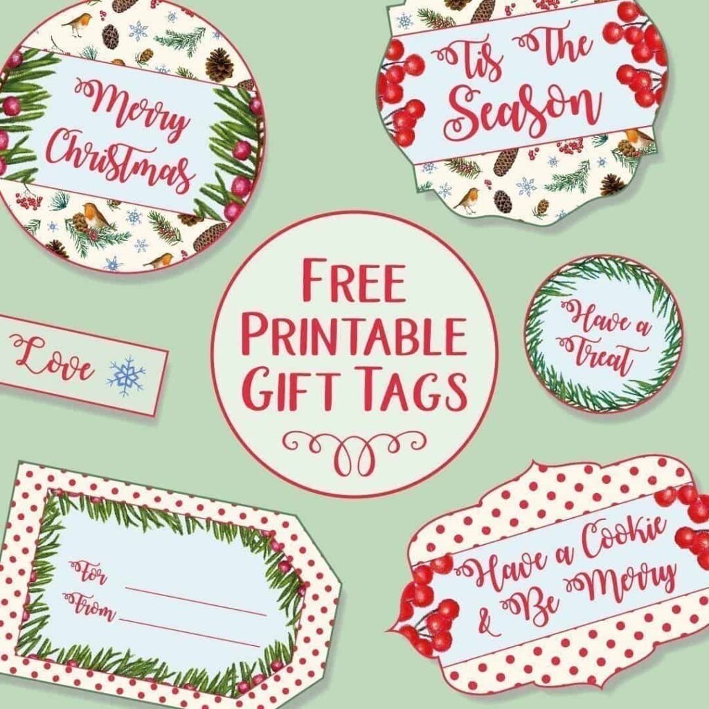 Free Printable Tags For Gifts