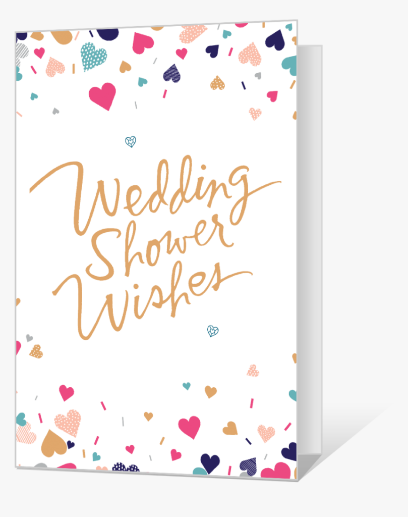 Printable Congratulation Bridal Shower Card HD Png Download Transparent Png Image PNGitem
