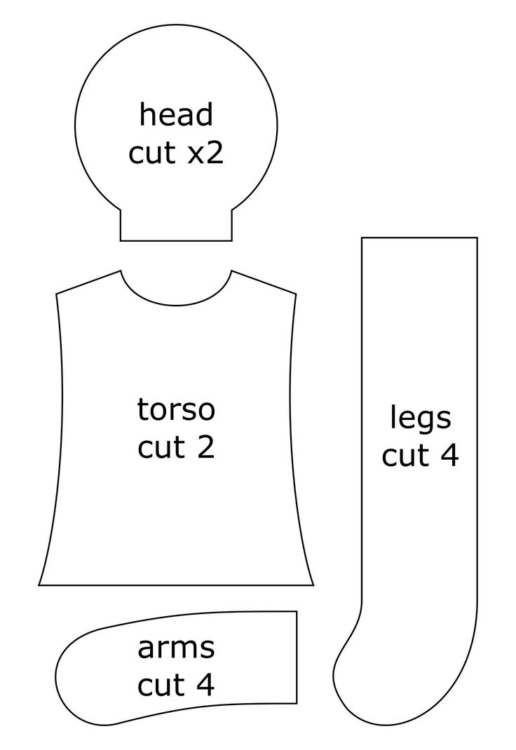 Free Printable Doll Patterns - Free Printable Templates