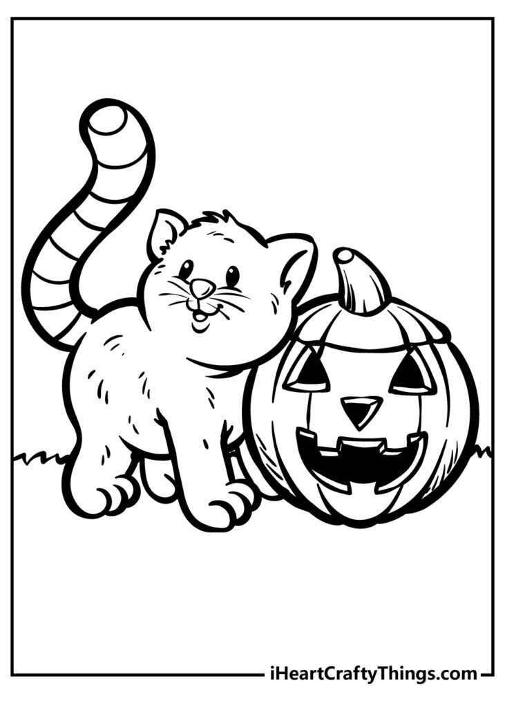 Printable Halloween Coloring Pages Updated 2022 