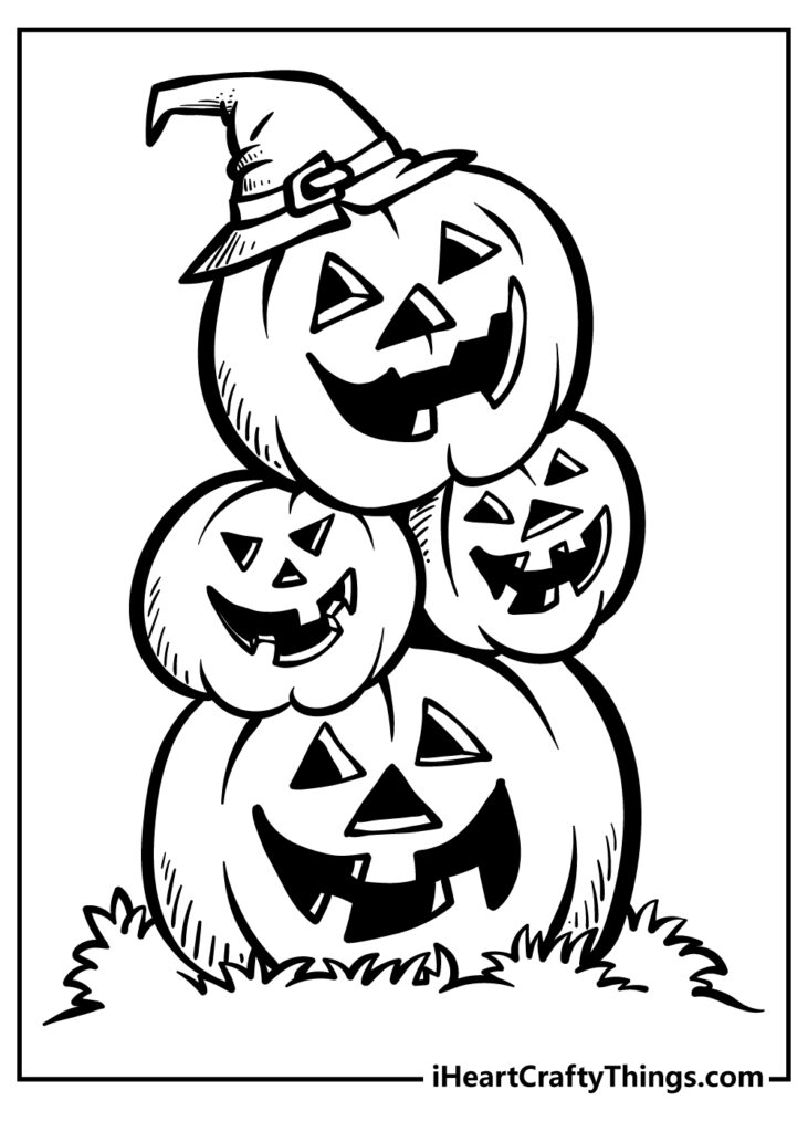 Printable Halloween Coloring Pages Updated 2022 