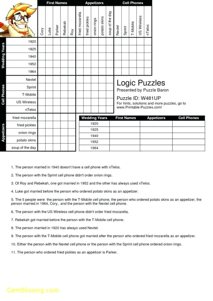 Printable Logic Puzzle Grid Blank Grid Puzzles Logic Puzzles Printable Crossword Puzzles