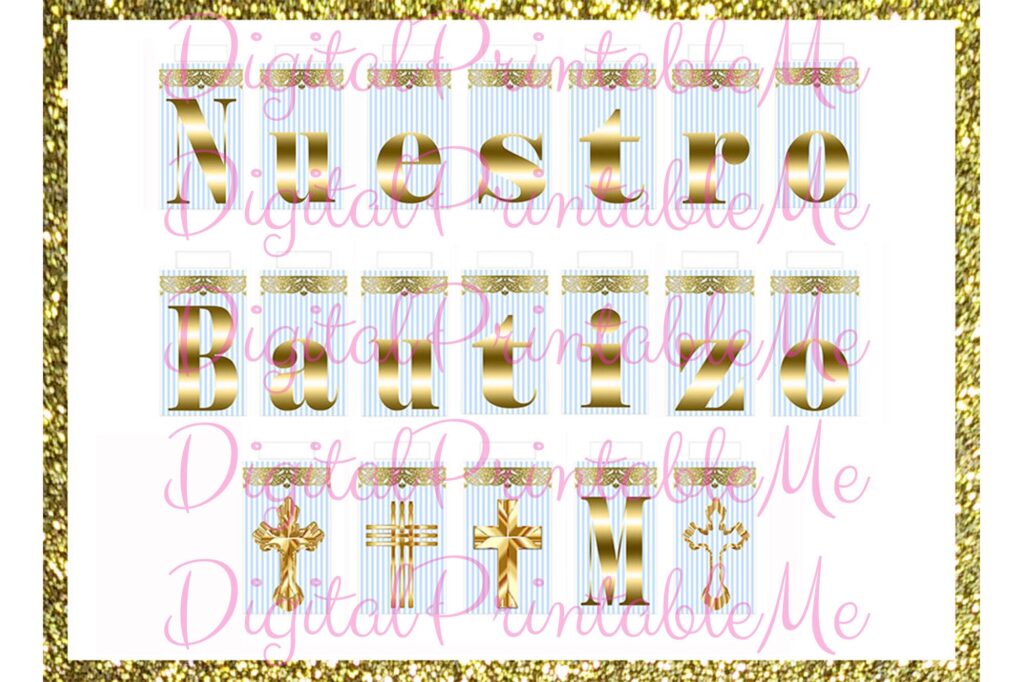 Mi Bautizo Free Printables Free Printable Templates