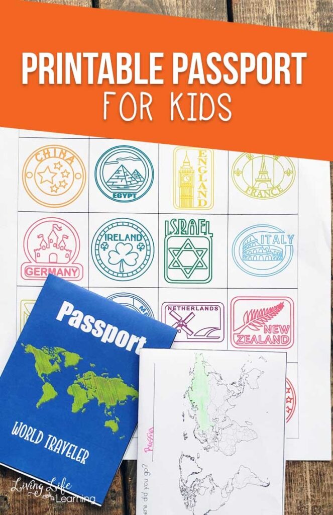 Printable Passport For Kids