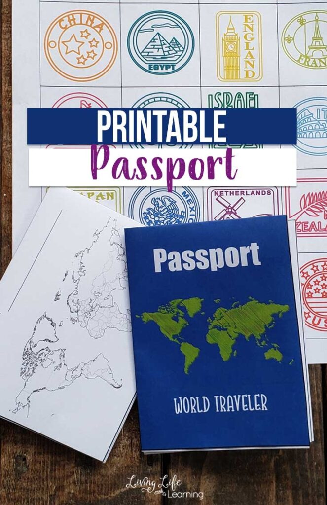 Printable Passport For Kids