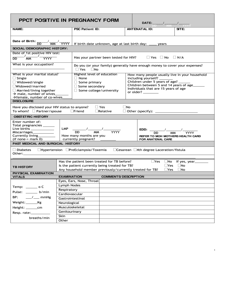 Printable Positive Pregnancy Results Fill Out Sign Online DocHub