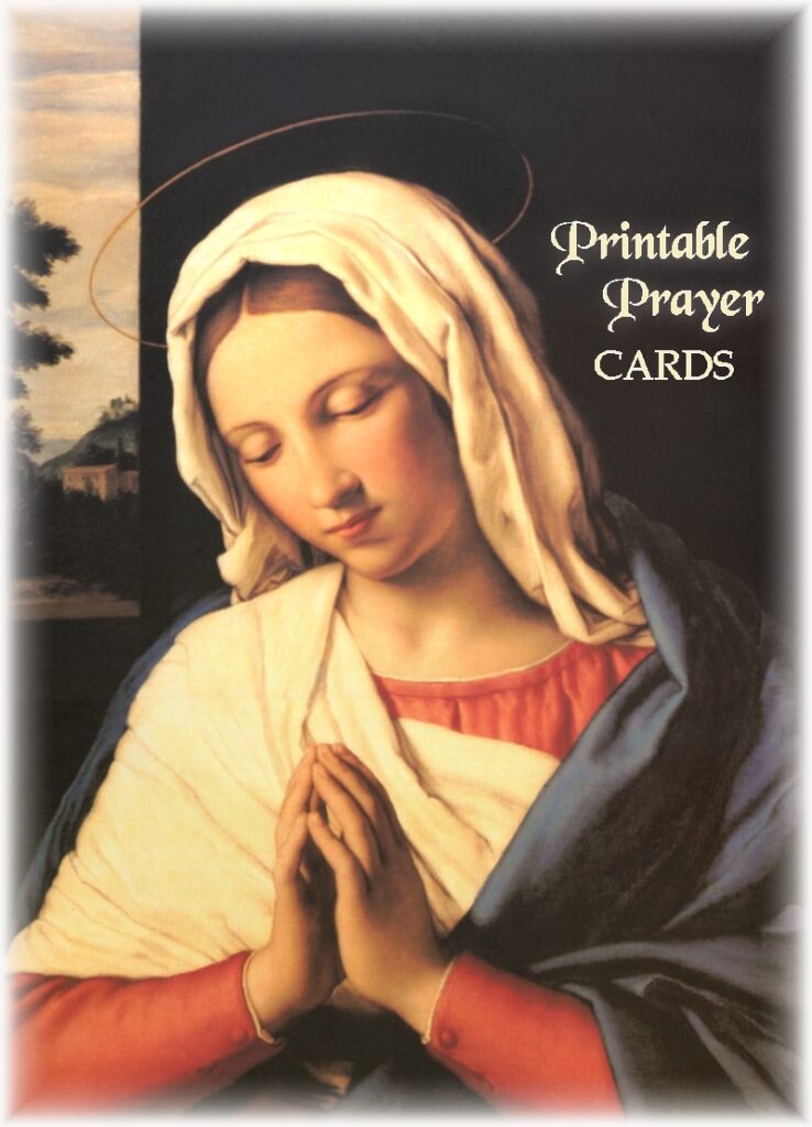 PRINTABLE PRAYER CARDS