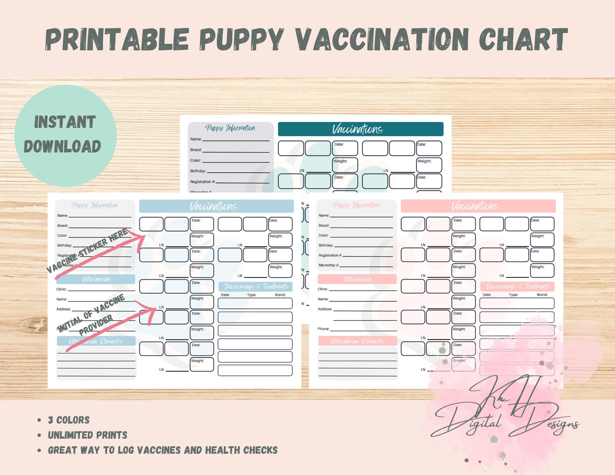 Printable Vaccine Schedule For Dogs