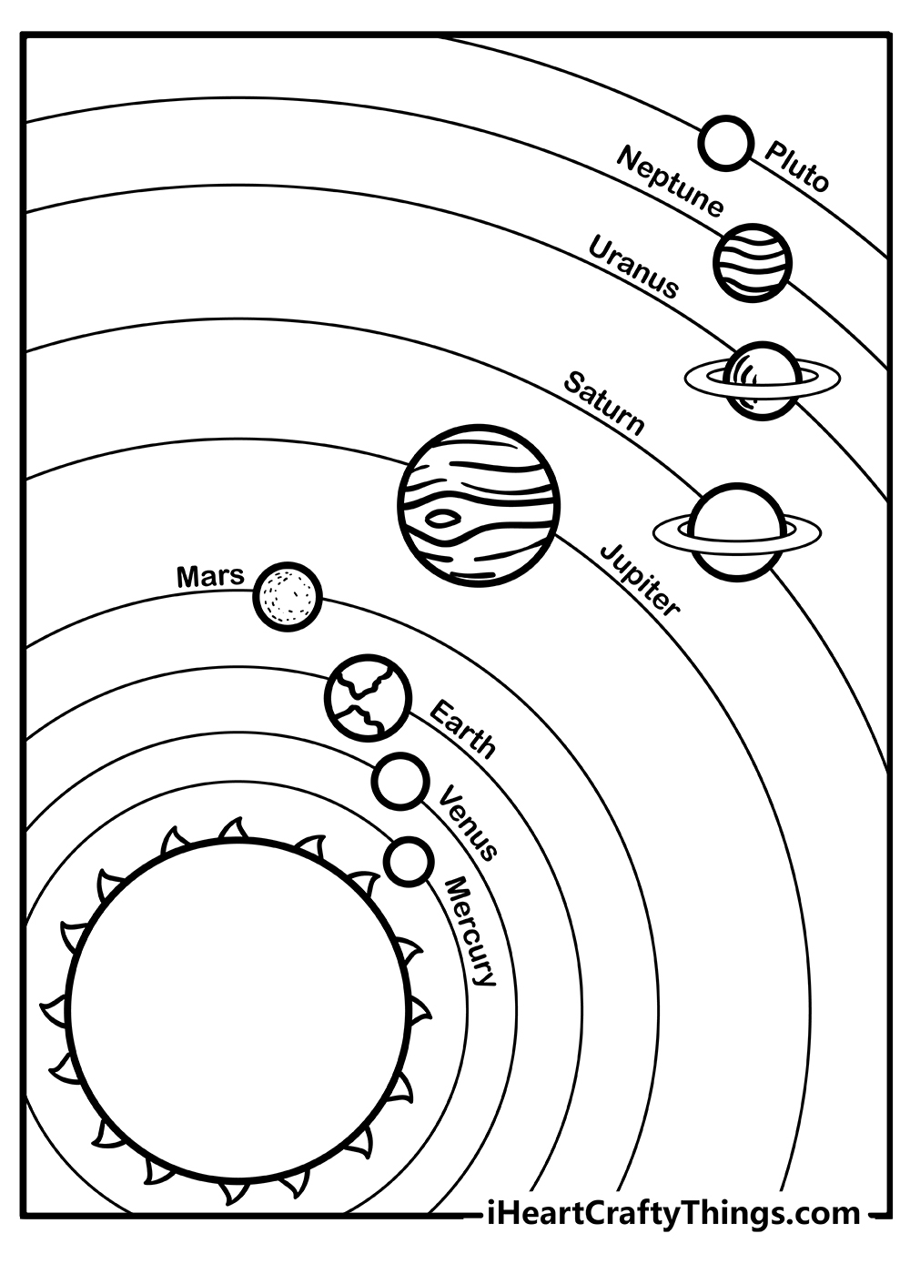 Free Solar System Printables - Free Printable Templates