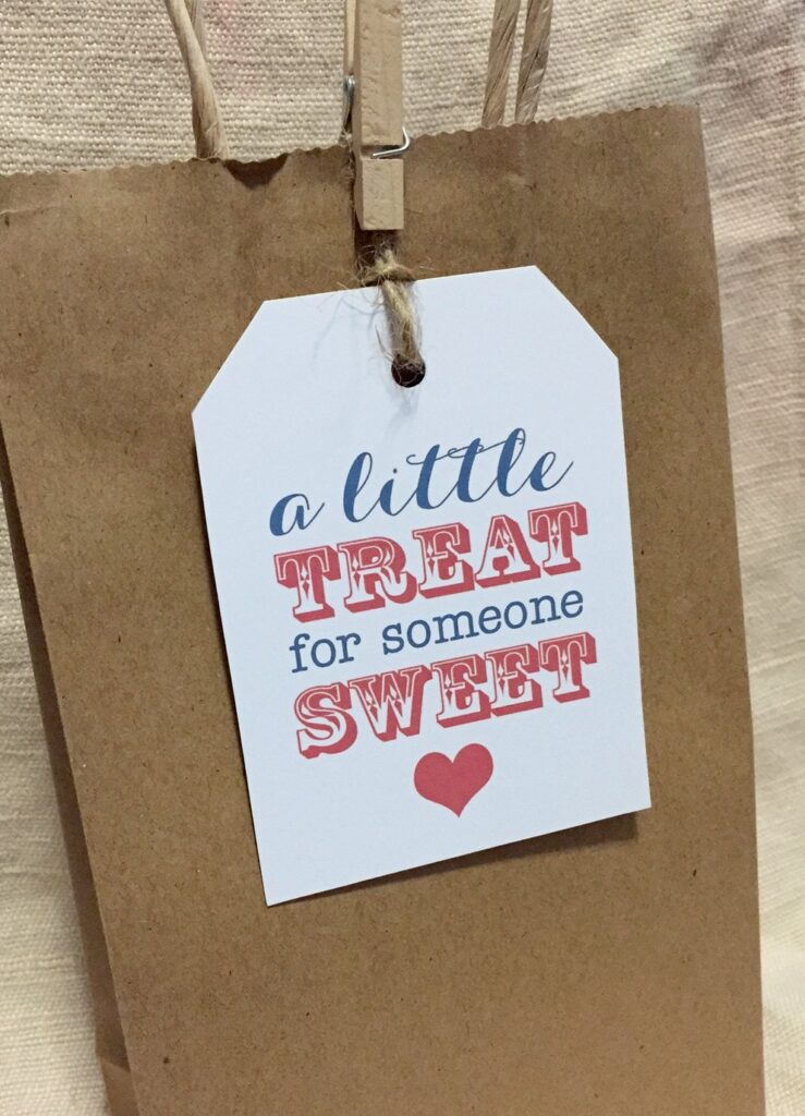 Printable Sweet Treat Gift Tags A Little Treat For Someone Etsy de
