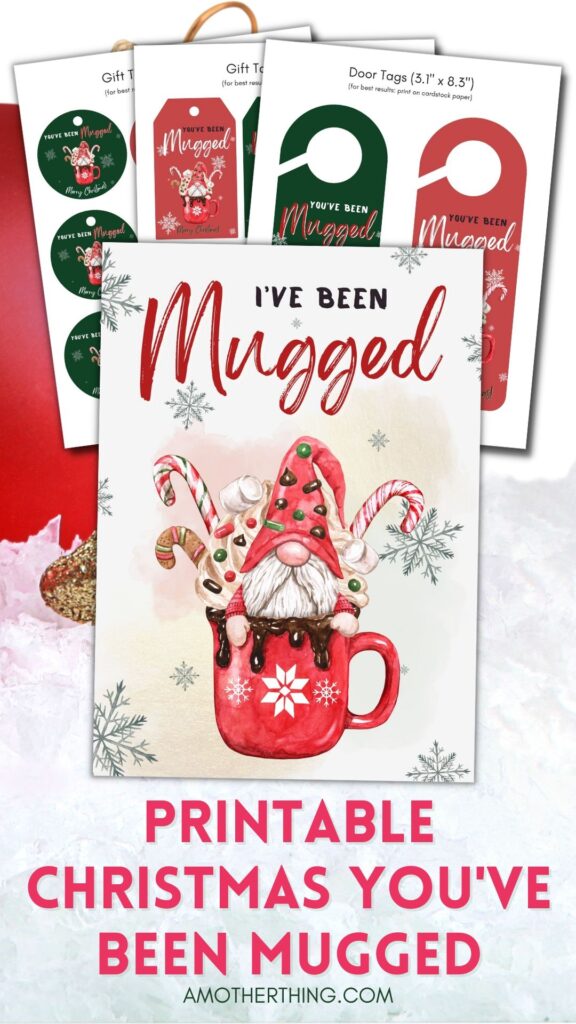 Printable You ve Been Mugged Game It s A Mother Thing