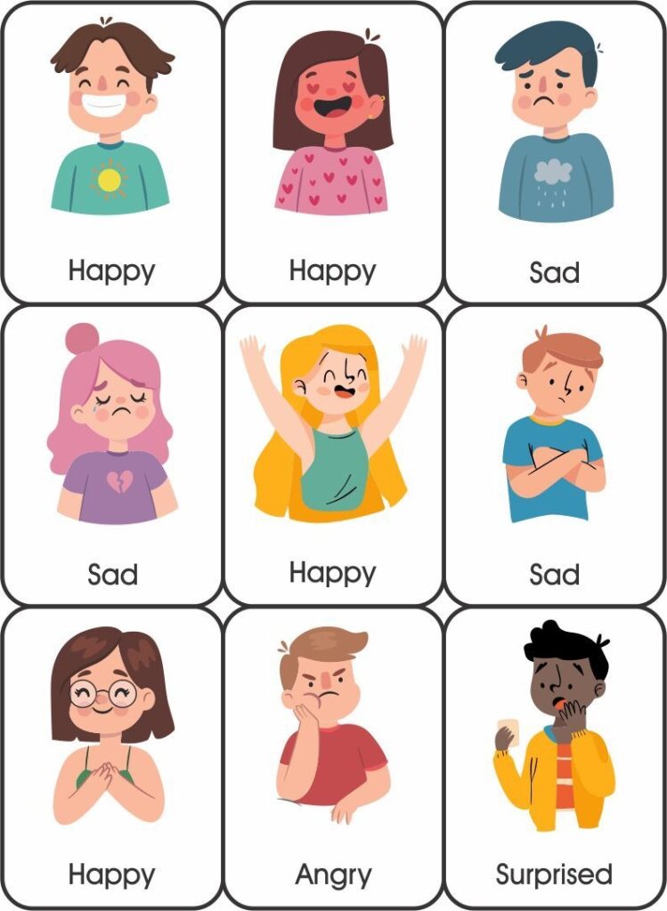 Printablee Emotions Preschool Emotions Cards English Activities For Kids