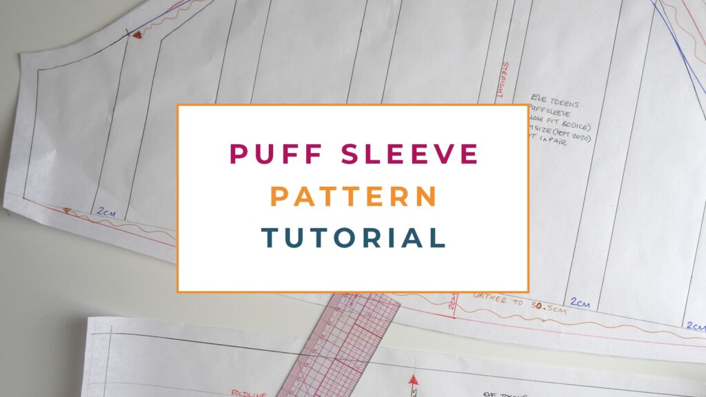 Puff Sleeve Pattern Tutorial How To Draft Pouffy Sleeve The Creative Curator