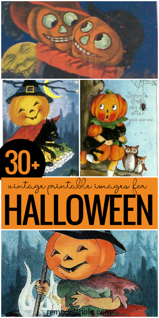 Remodelaholic 30 Free Printable Vintage Halloween Images