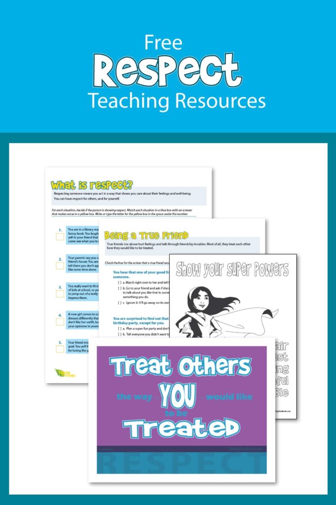 Respect Worksheets And Teaching Resources