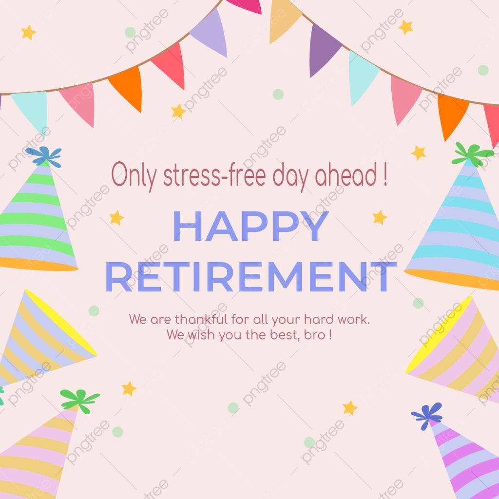 Retirement Card Template Template Download On Pngtree