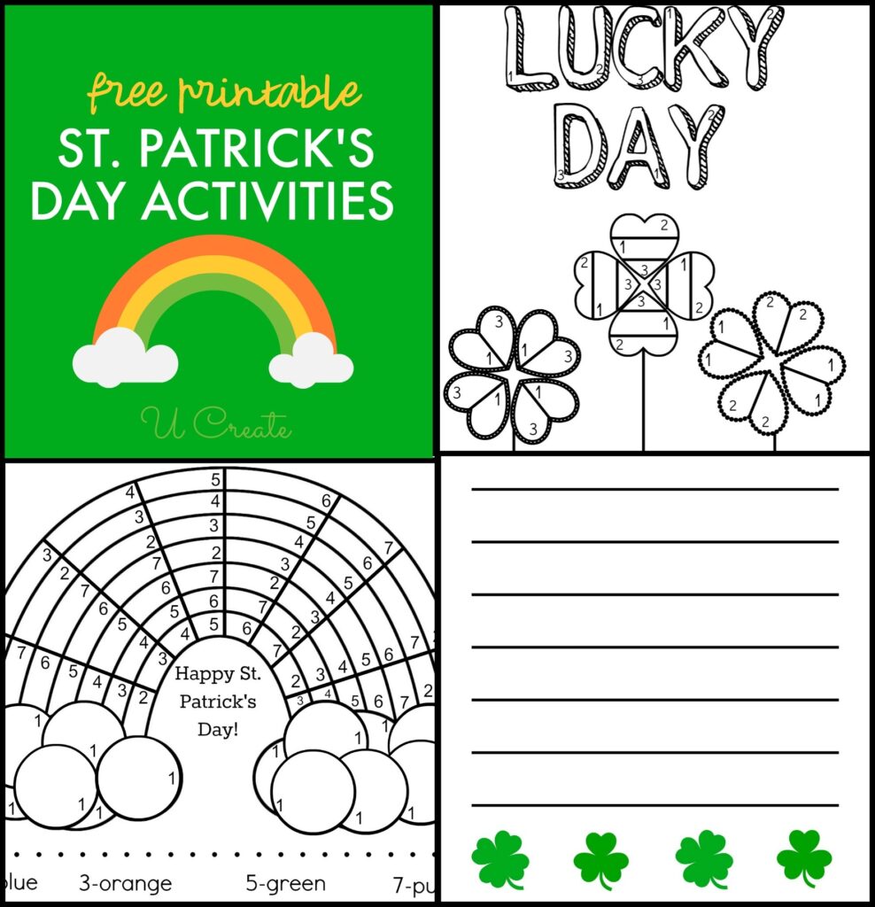 Saint Patrick s Day Printables U Create